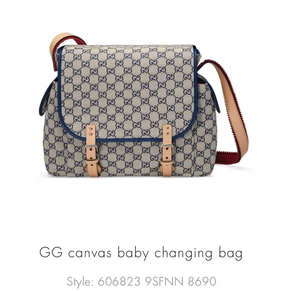Gucci GG Canvas Baby Changing Bag